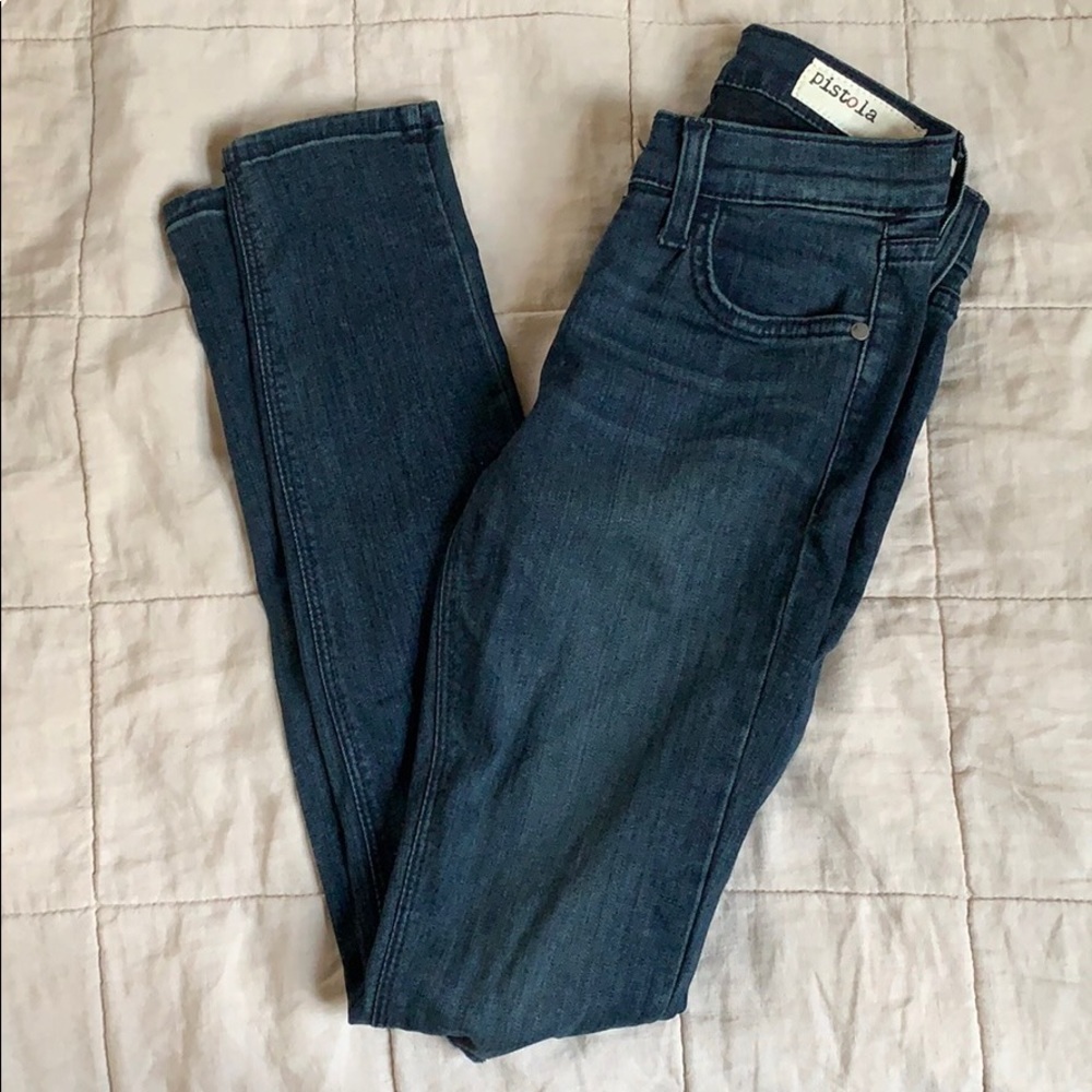 Pistola Ripped Knee Skinny Jeans